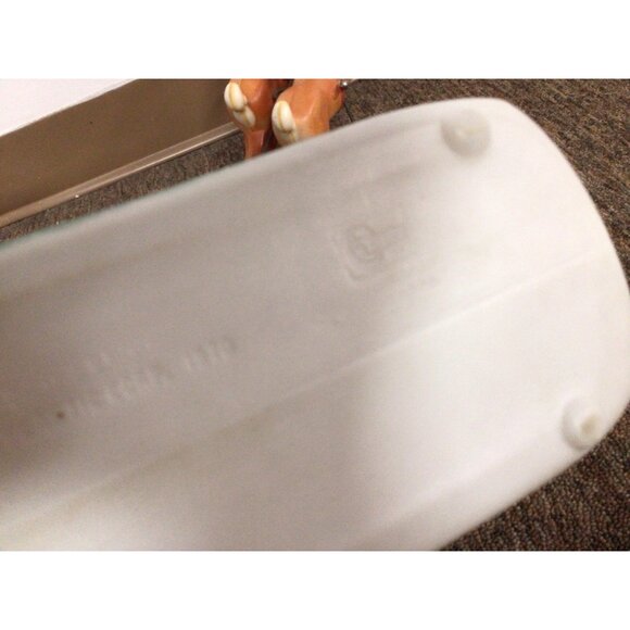 Empire Blow Mold Christmas Santa Sleigh 2 Reindeer 1970 - Picture 5 of 8